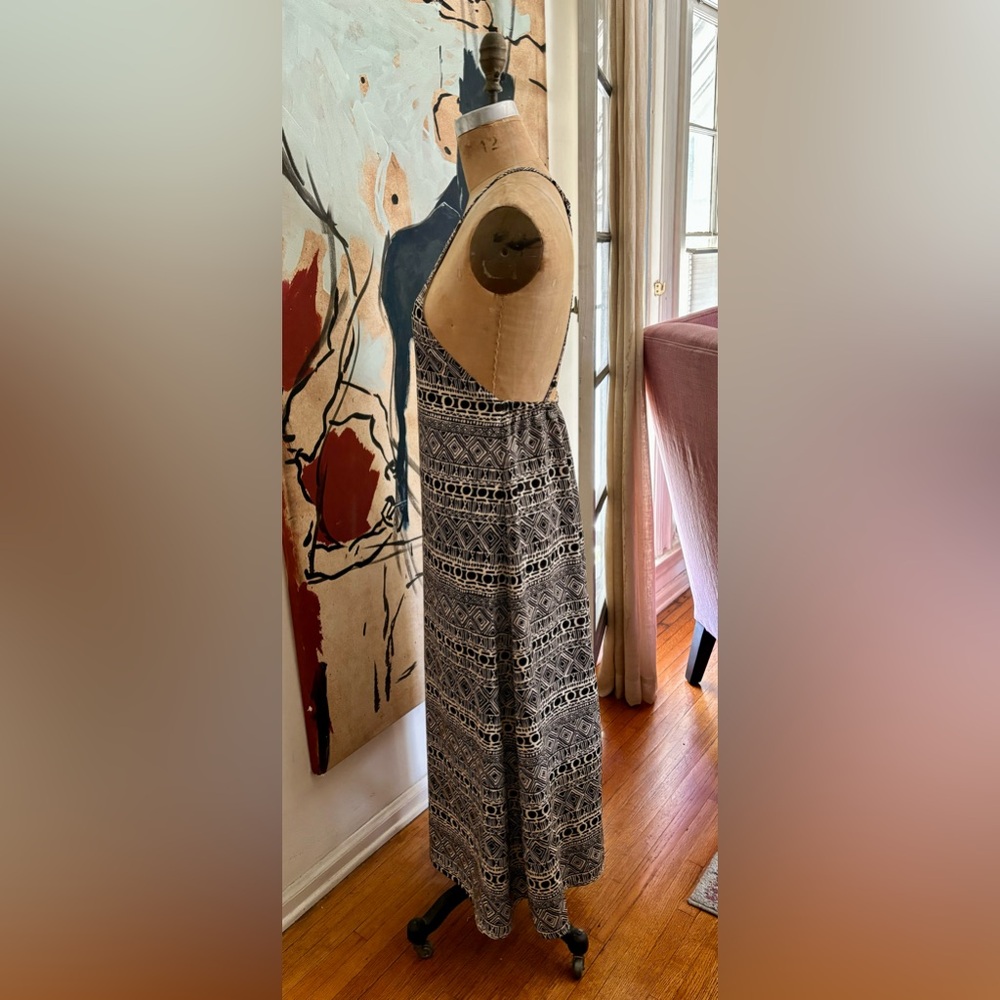 Vintage Japanese Halter Maxi Dress - Picture 2 of 9